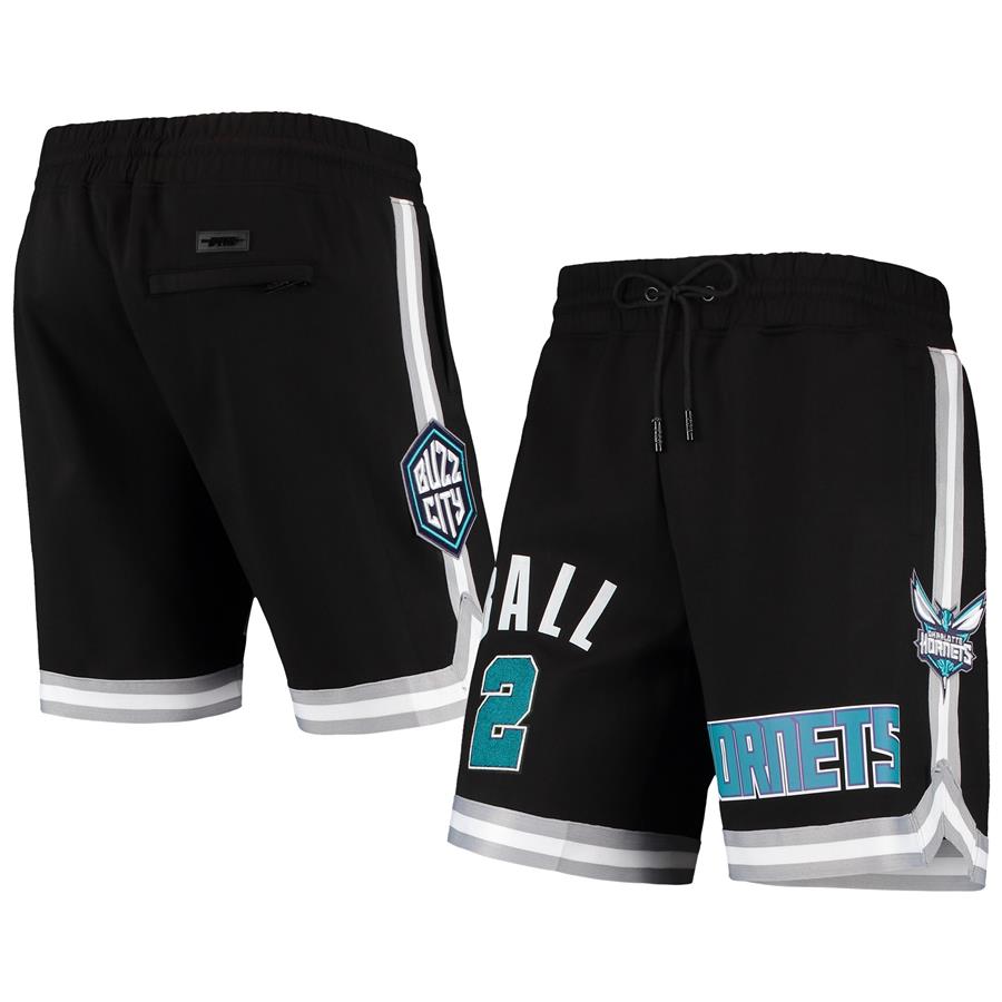 LaMelo Ball Charlotte Hornets Pro Standard Team Player Shorts - Black