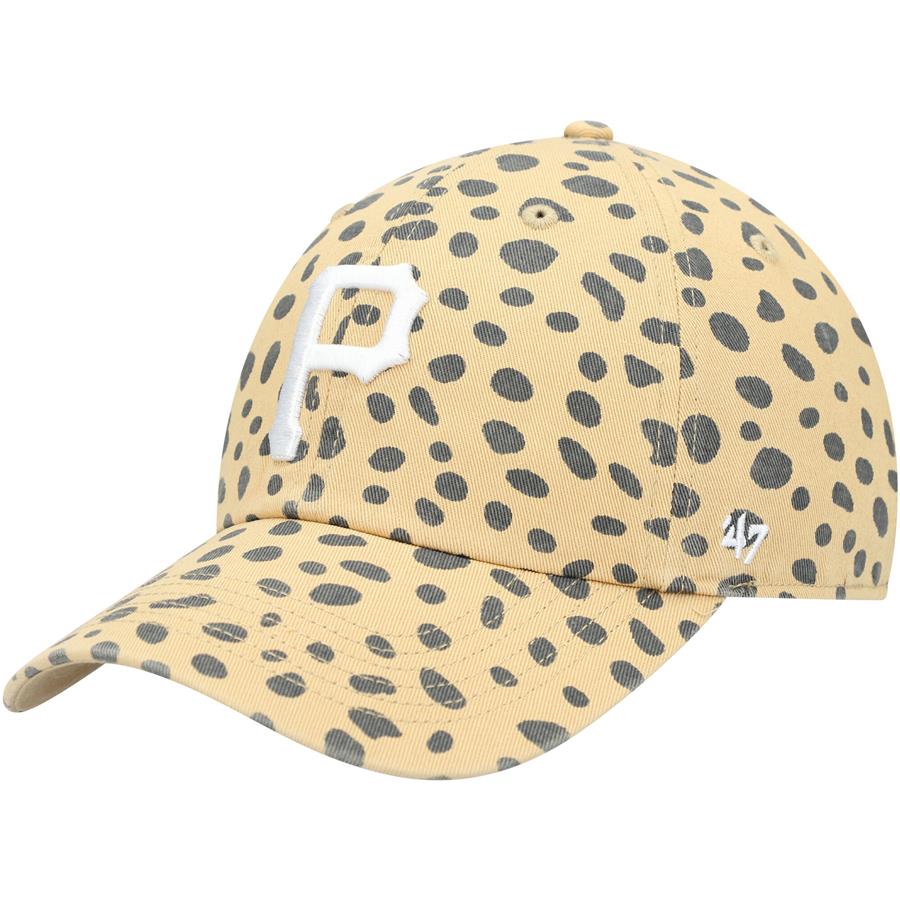 Pittsburgh Pirates '47 Women's Cheetah Clean Up Adjustable Hat - Tan