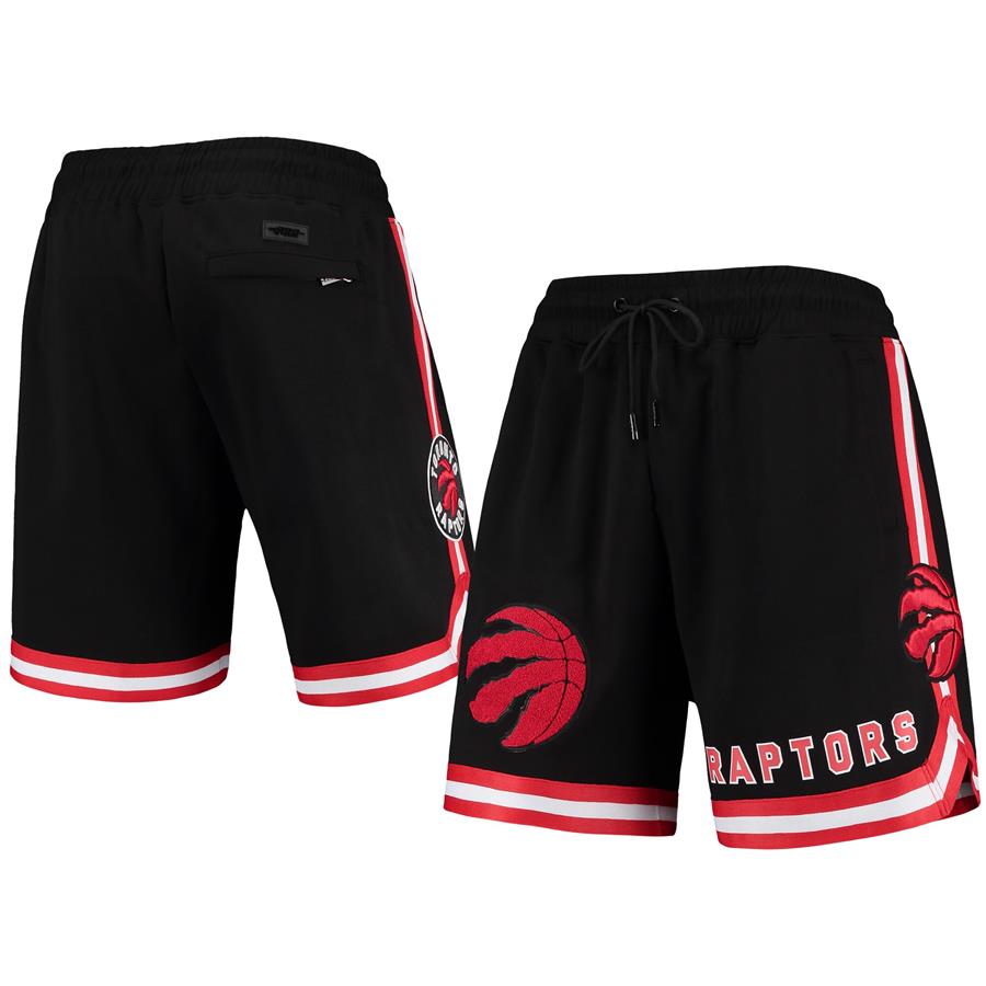 Toronto Raptors Pro Standard Chenille Shorts - Black