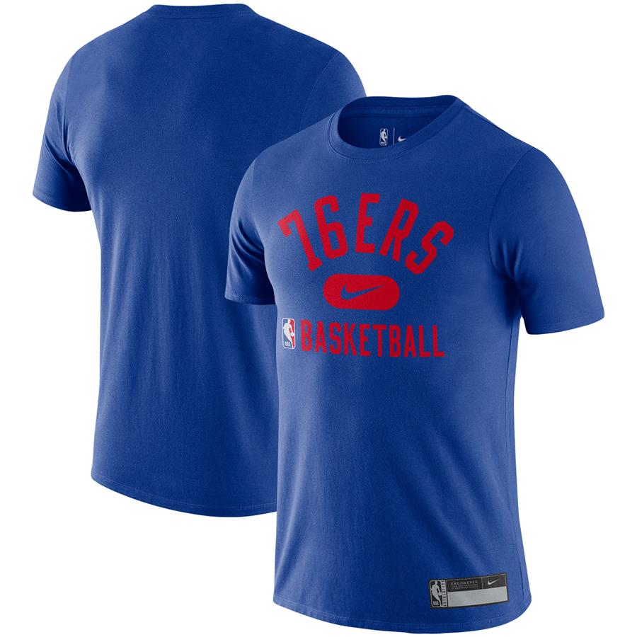 Philadelphia 76ers Nike On-Court Practice Legend Performance T-Shirt - Royal