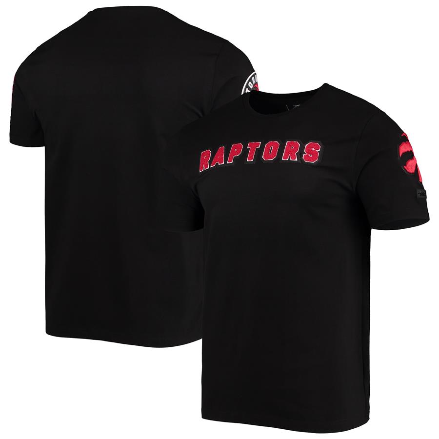 Toronto Raptors Pro Standard Chenille T-Shirt - Black