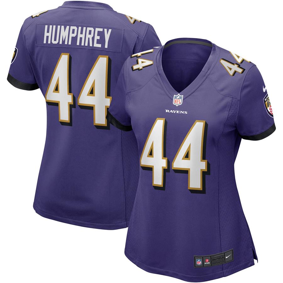 Marlon Humphrey Baltimore Ravens Nike Women's Game Player Jersey - Purple