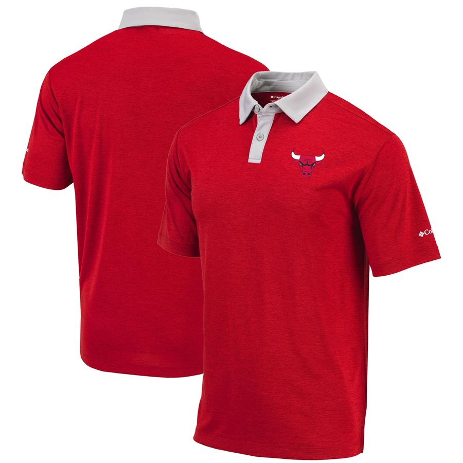 Chicago Bulls Columbia Range Polo - Red