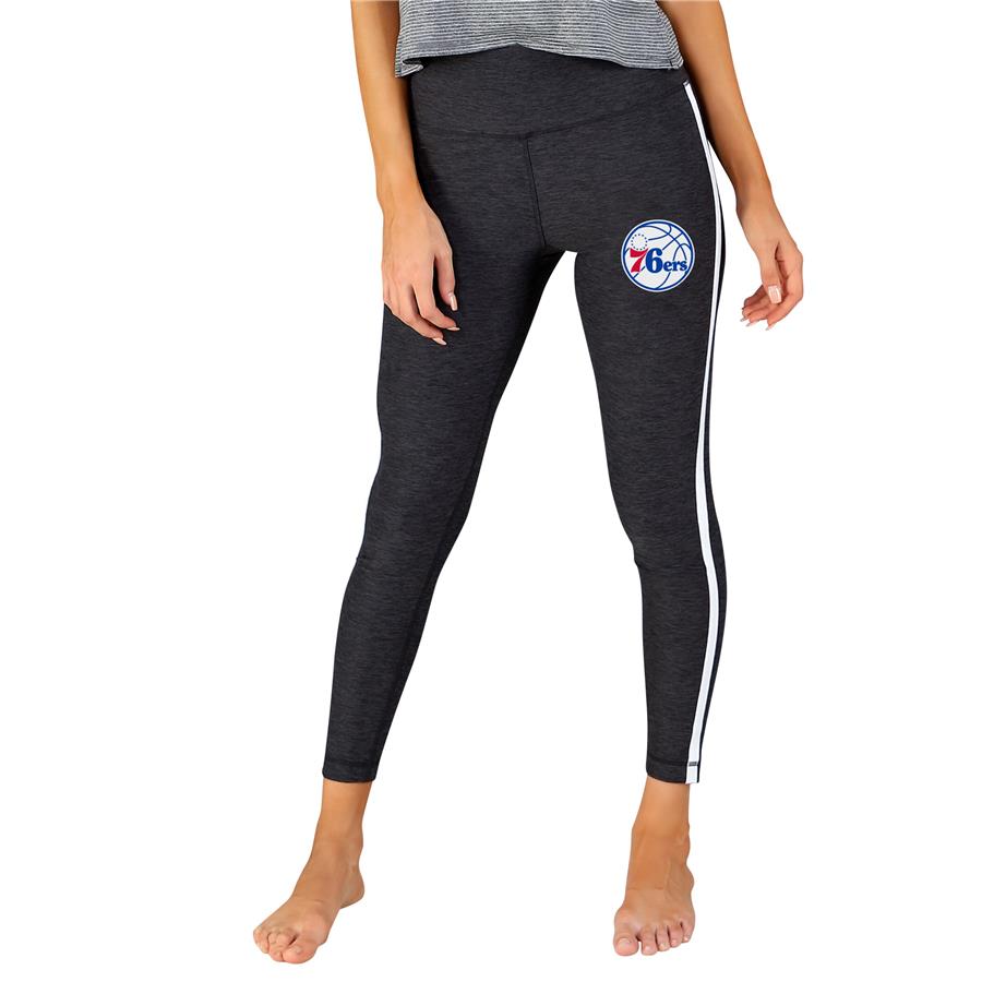 Philadelphia 76ers Concepts Sport Women's Centerline Knit Leggings - Charcoal