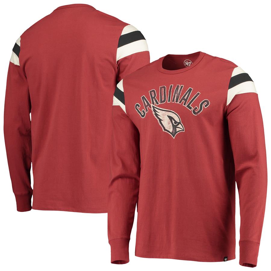 Arizona Cardinals '47 Franklin Rooted Long Sleeve T-Shirt - Cardinal