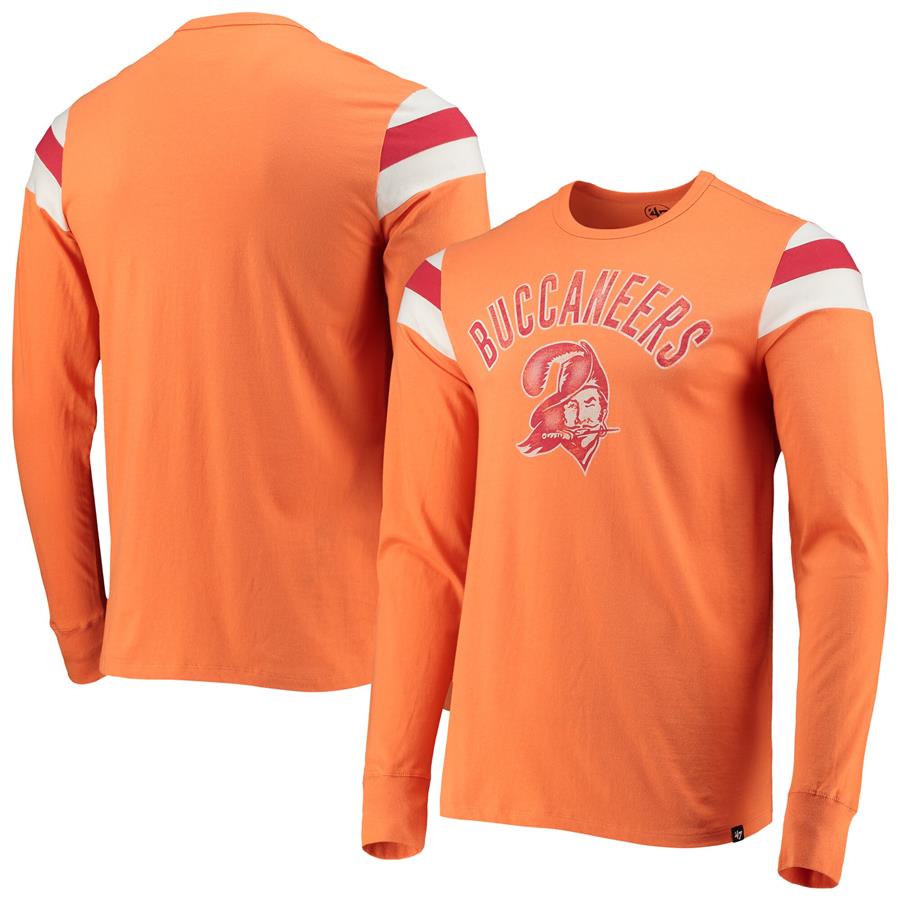 Tampa Bay Buccaneers '47 Franklin Rooted Long Sleeve T-Shirt - Orange