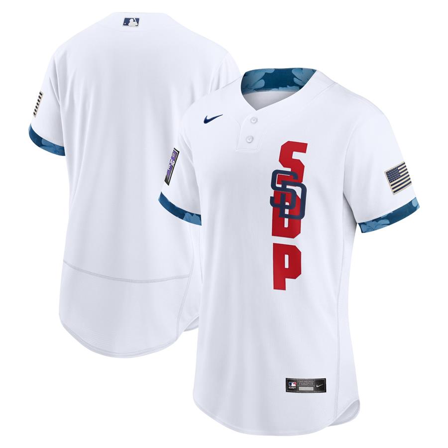 San Diego Padres Nike 2021 MLB All-Star Game Authentic Jersey - White