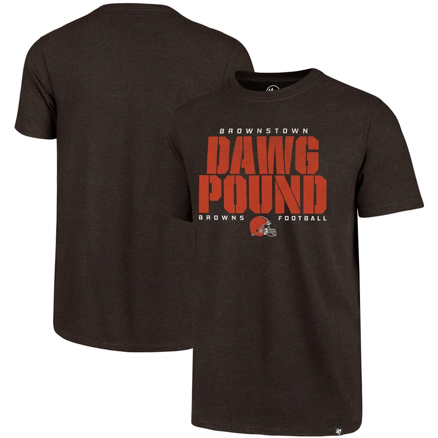 Cleveland Browns '47 Dawg Pound Regional Club T-Shirt - Brown