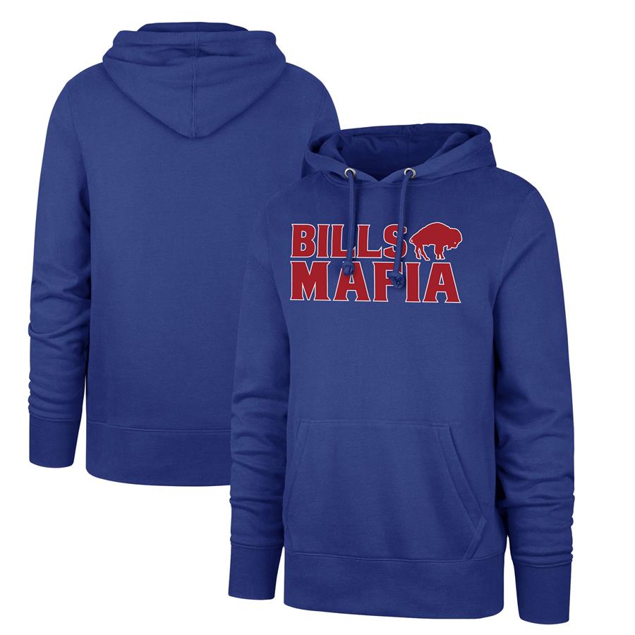 Buffalo Bills '47 Bills Mafia Regional Headline Pullover Hoodie - Royal
