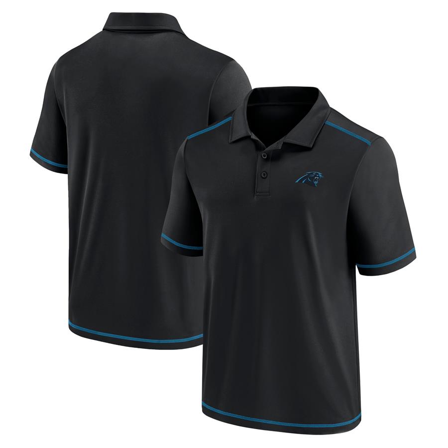 Carolina Panthers Fanatics Branded Primary Logo Polo - Black