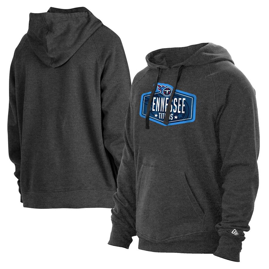 Tennessee Titans New Era 2021 NFL Draft Hook Pullover Hoodie - Charcoal