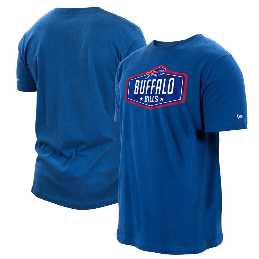 Buffalo Bills New Era 2021 NFL Draft Hook T-Shirt - Royal
