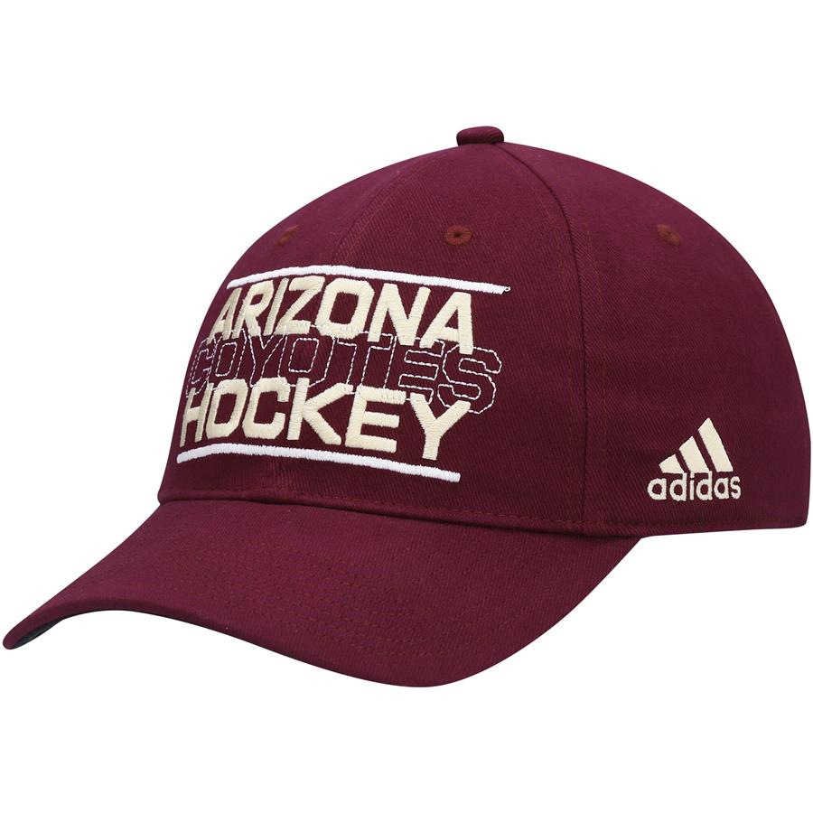 Arizona Coyotes adidas Slouch Flex Hat - Garnet