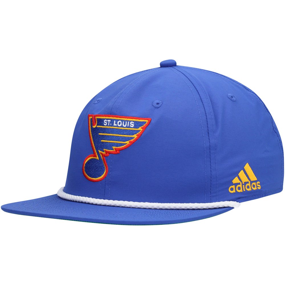 St. Louis Blues adidas Rope Adjustable Hat - Blue