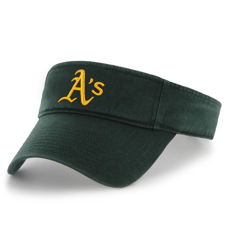 Oakland Athletics '47 Clean Up Logo Visor - Green