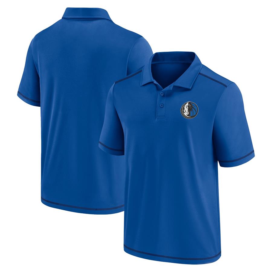 Dallas Mavericks Fanatics Branded Primary Logo Polo - Blue
