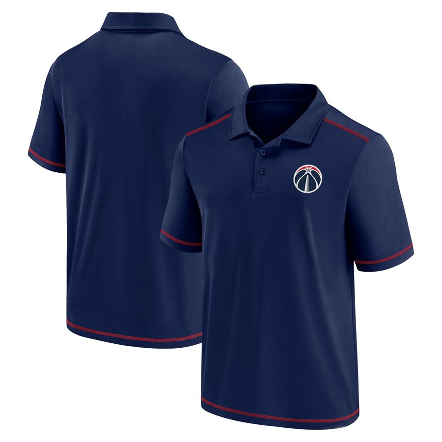Washington Wizards Fanatics Branded Primary Logo Polo - Navy