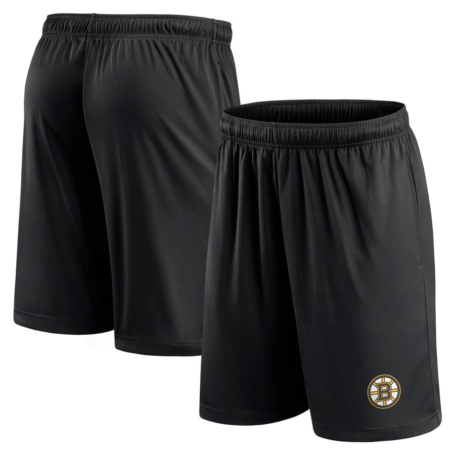 Boston Bruins Fanatics Branded Primary Logo Shorts - Black