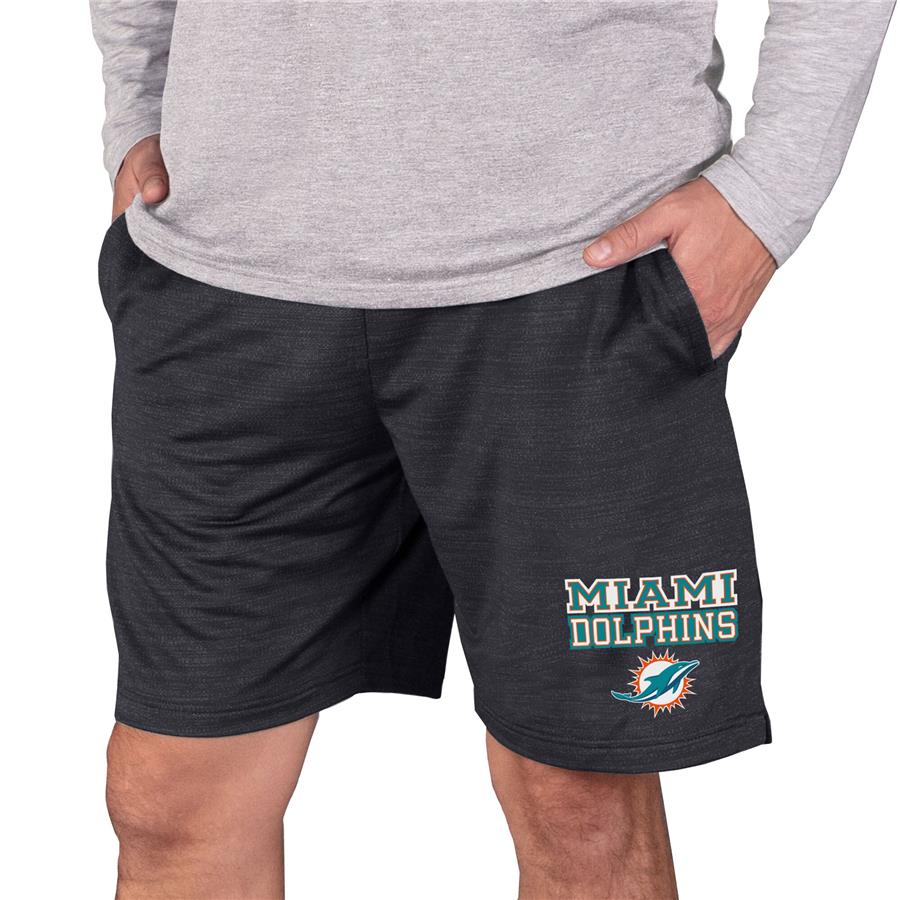 Шорты Miami Dolphins Concepts Sport Bullseye Knit Jam (тёмно-серый)
