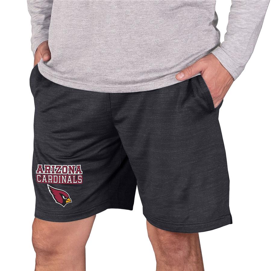 Arizona Cardinals Concepts Sport Bullseye Knit Jam Shorts - Charcoal