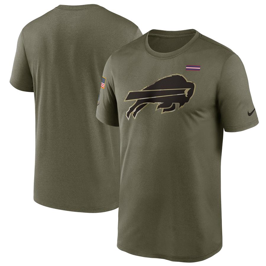 Buffalo Bills Nike 2021 Salute To Service Legend Performance T-Shirt - Olive