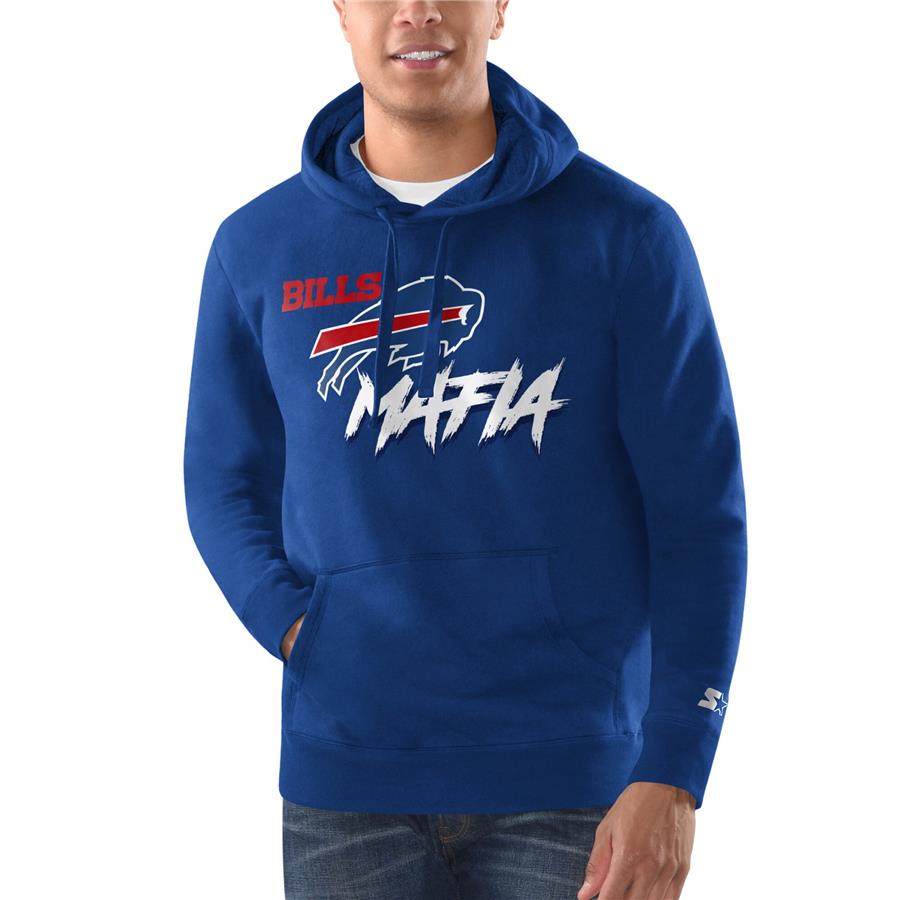 Buffalo Bills Starter Bills Mafia Rookie Pullover Hoodie - Royal