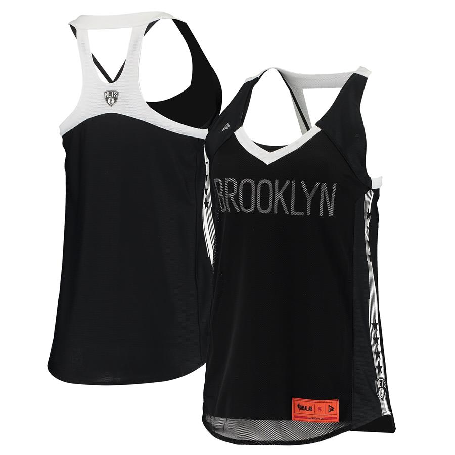 Brooklyn Nets Qore Women's Dual Team Tank Top - Black