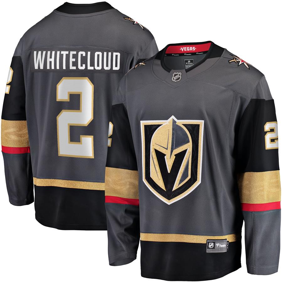 Zach Whitecloud Vegas Golden Knights Fanatics Branded Home Breakaway Jersey - Black