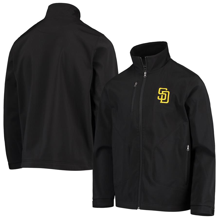 San Diego Padres G-III Sports by Carl Banks Strong Side Full-Zip Jacket - Black