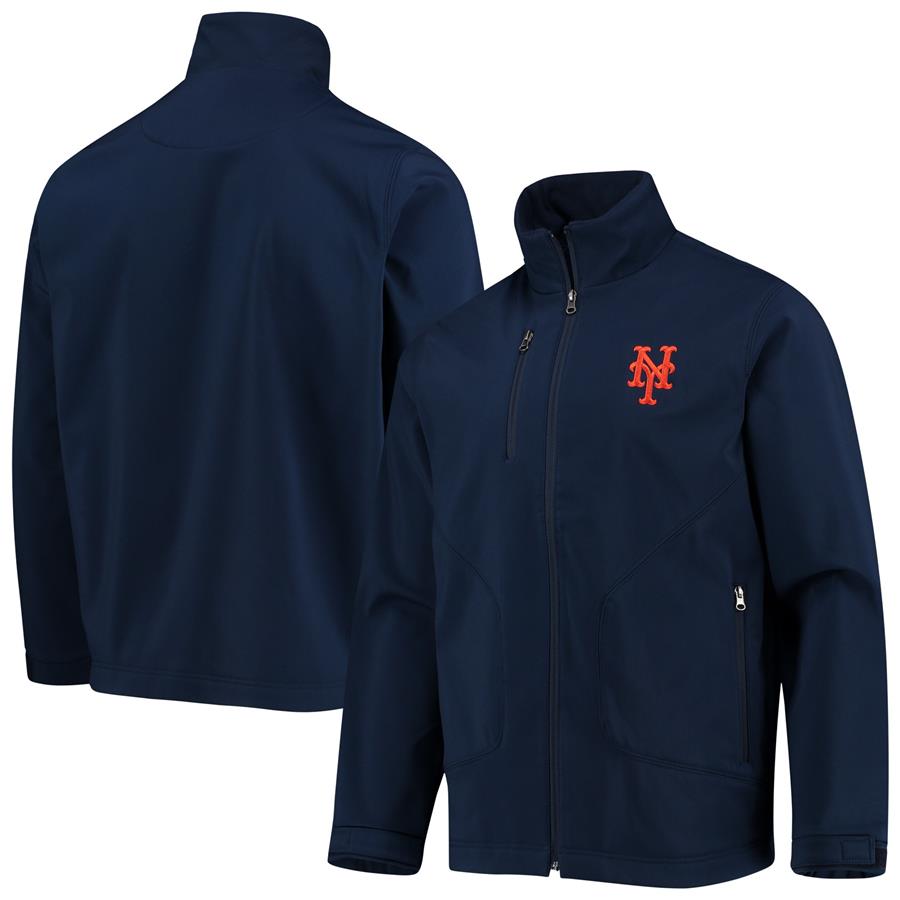 New York Mets G-III Sports by Carl Banks Strong Side Full-Zip Jacket - Navy
