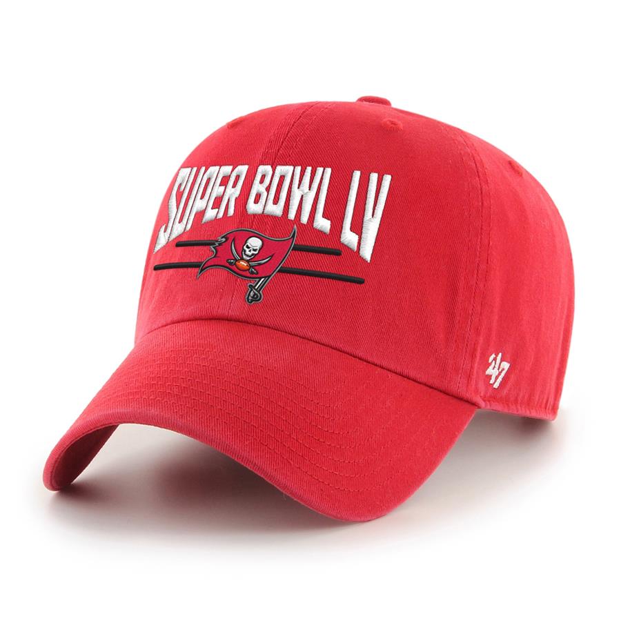 Tampa Bay Buccaneers '47 Super Bowl LV Bound Clean Up Adjustable Hat - Red