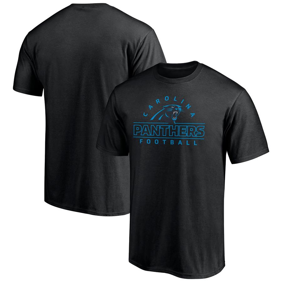 Carolina Panthers Fanatics Branded Dual Threat T-Shirt - Black