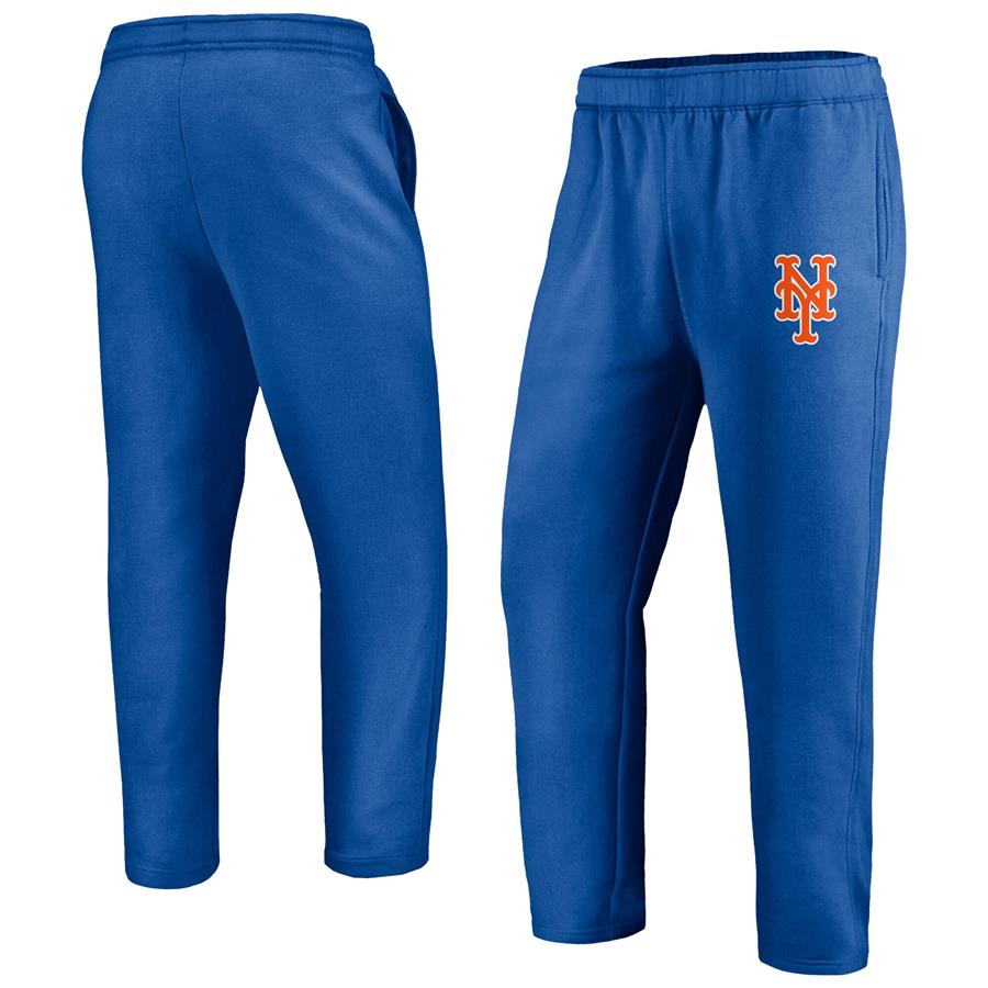 New York Mets Fanatics Branded Primary Logo Sweatpants - Royal