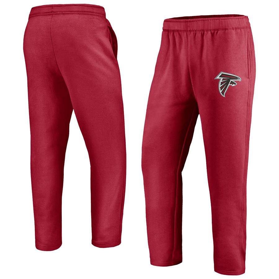 Atlanta Falcons Fanatics Branded Primary Logo Sweatpants - Red