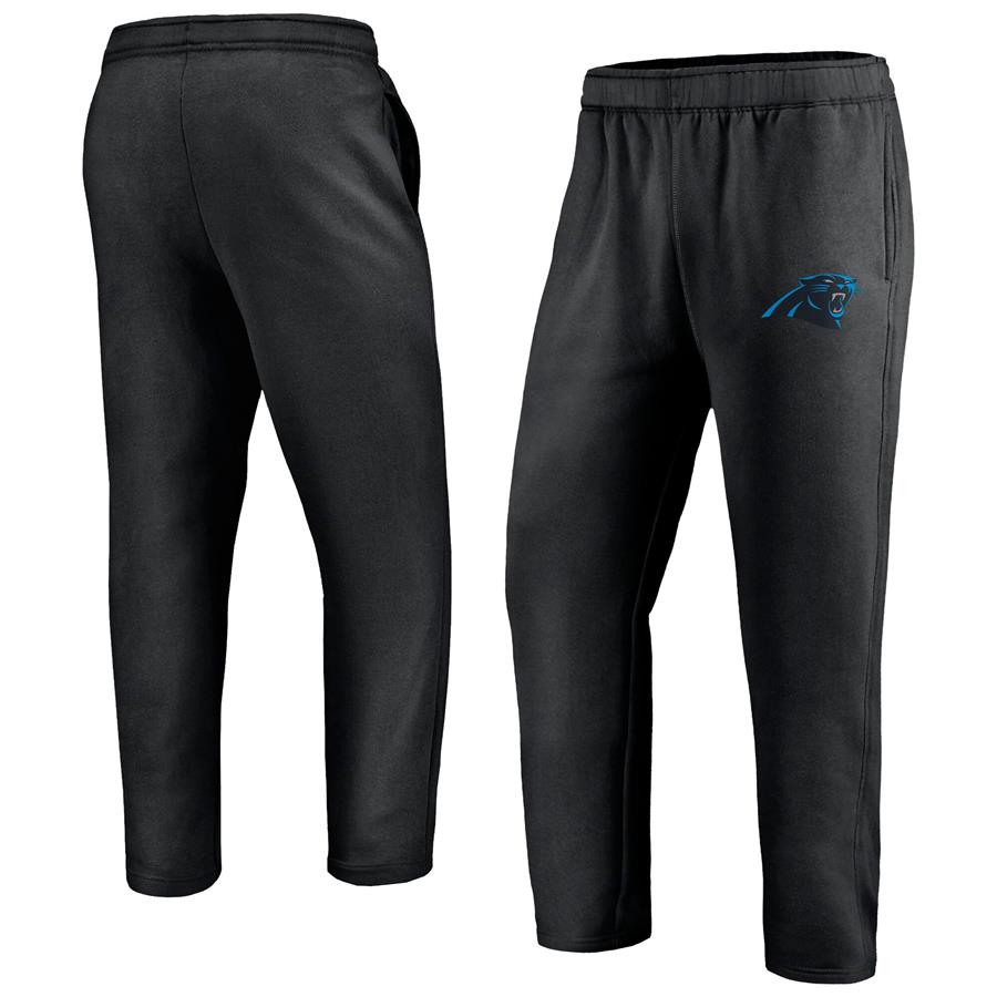 Carolina Panthers Fanatics Branded Primary Logo Sweatpants - Black
