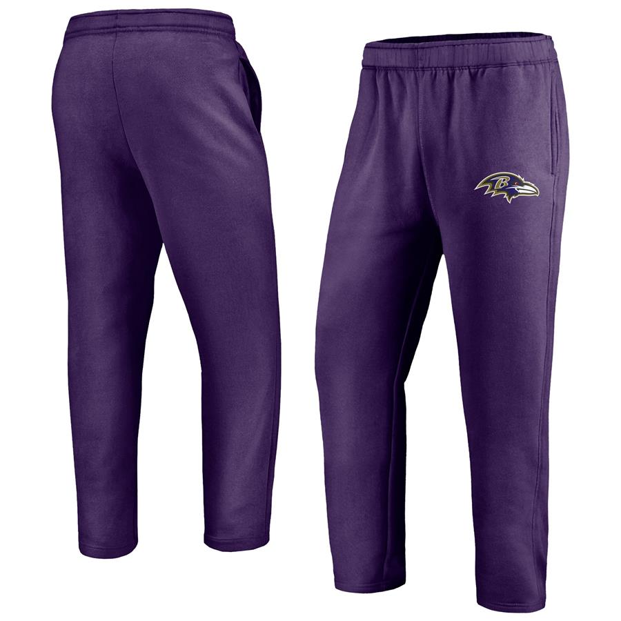 Baltimore Ravens Fanatics Branded Primary Logo Sweatpants - Purple