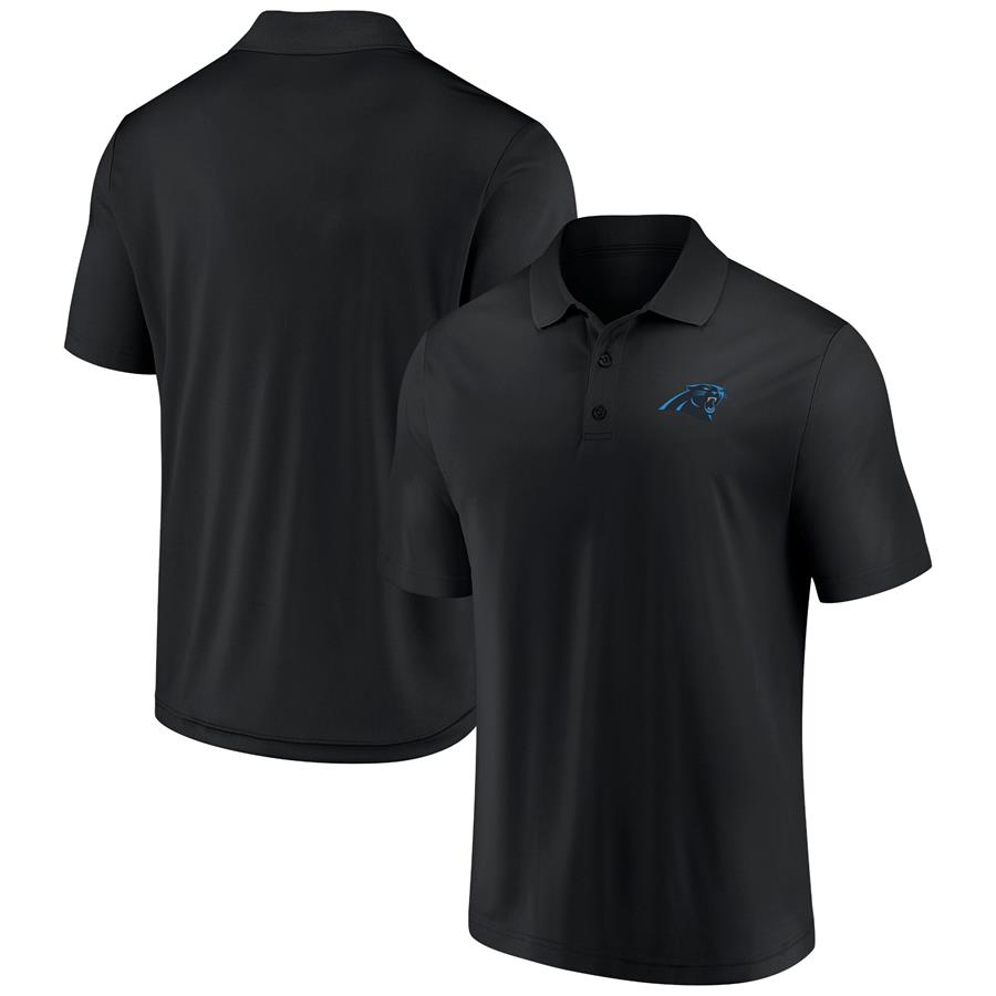 Carolina Panthers Fanatics Branded Winning Streak Polo - Black