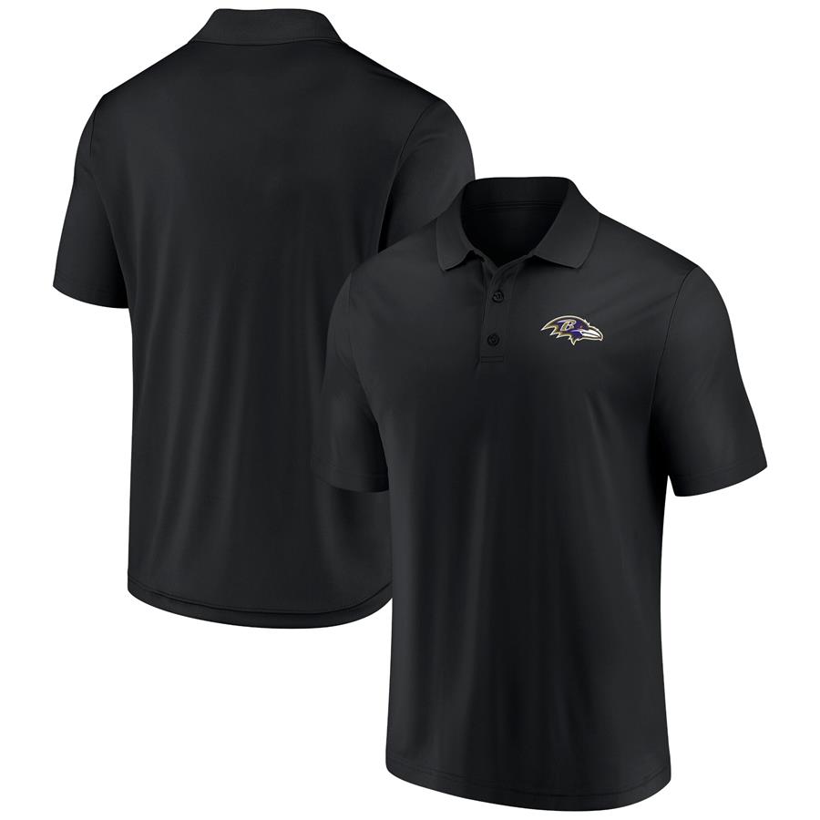 Baltimore Ravens Fanatics Branded Winning Streak Polo - Black