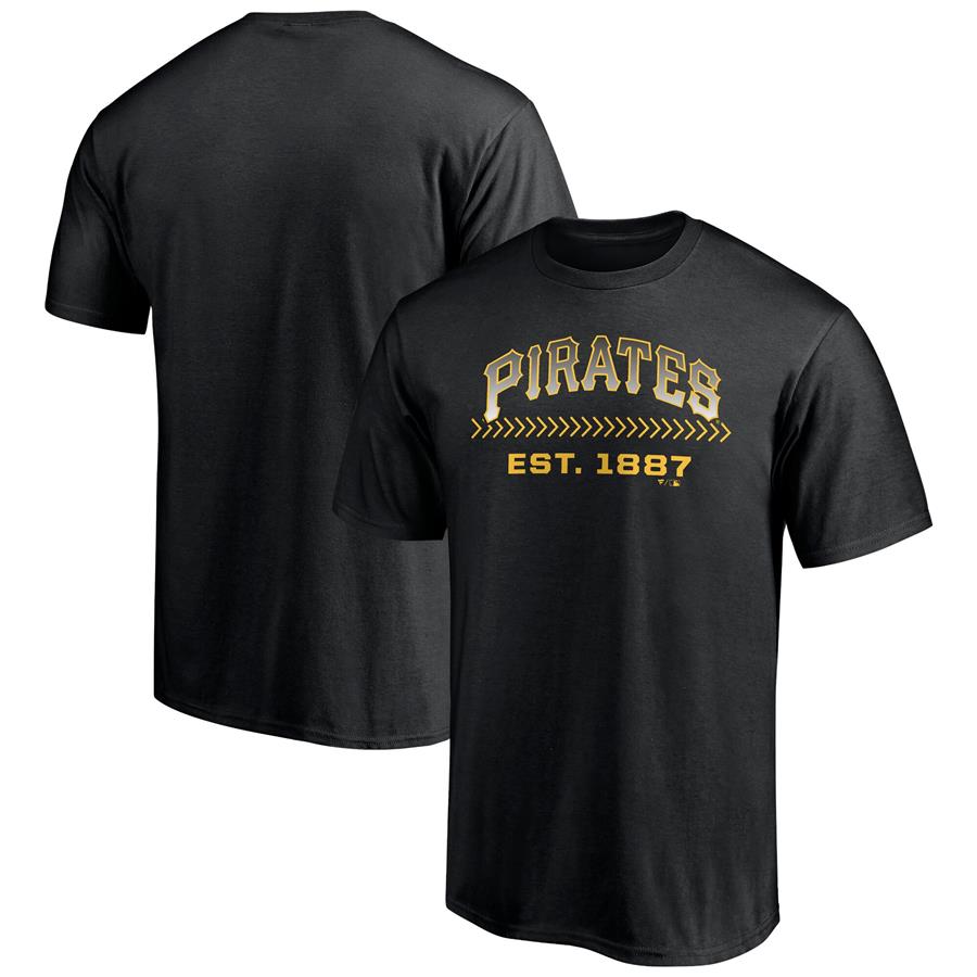Pittsburgh Pirates Fanatics Branded Total Dedication T-Shirt - Black