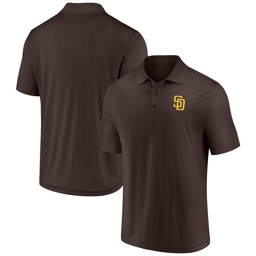 San Diego Padres Fanatics Branded Winning Streak Polo - Brown