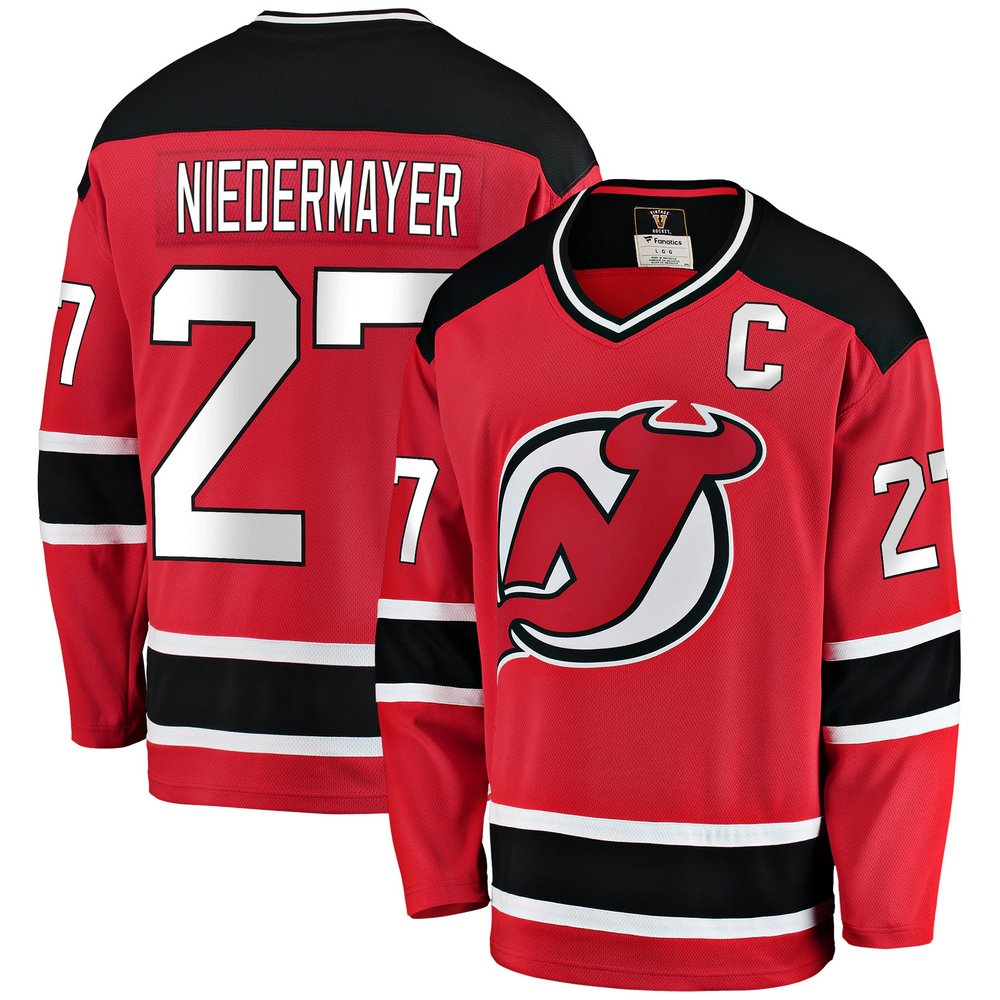 Джерси Scott Niedermayer New Jersey Devils Fanatics Branded Premier Breakaway Retired Player (красный)