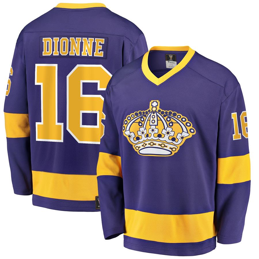 Marcel Dionne Los Angeles Kings Fanatics Branded Premier Breakaway Retired Player Jersey - Purple