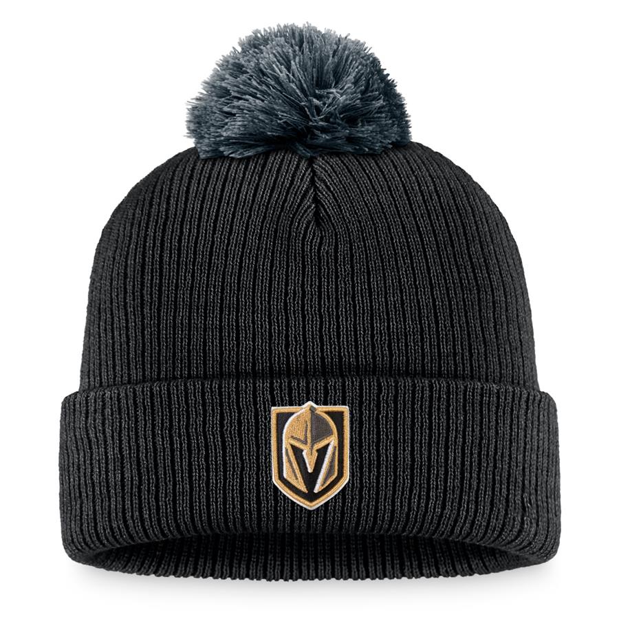 Шапка с помпоном Vegas Golden Knights Fanatics Branded Team (чёрный)