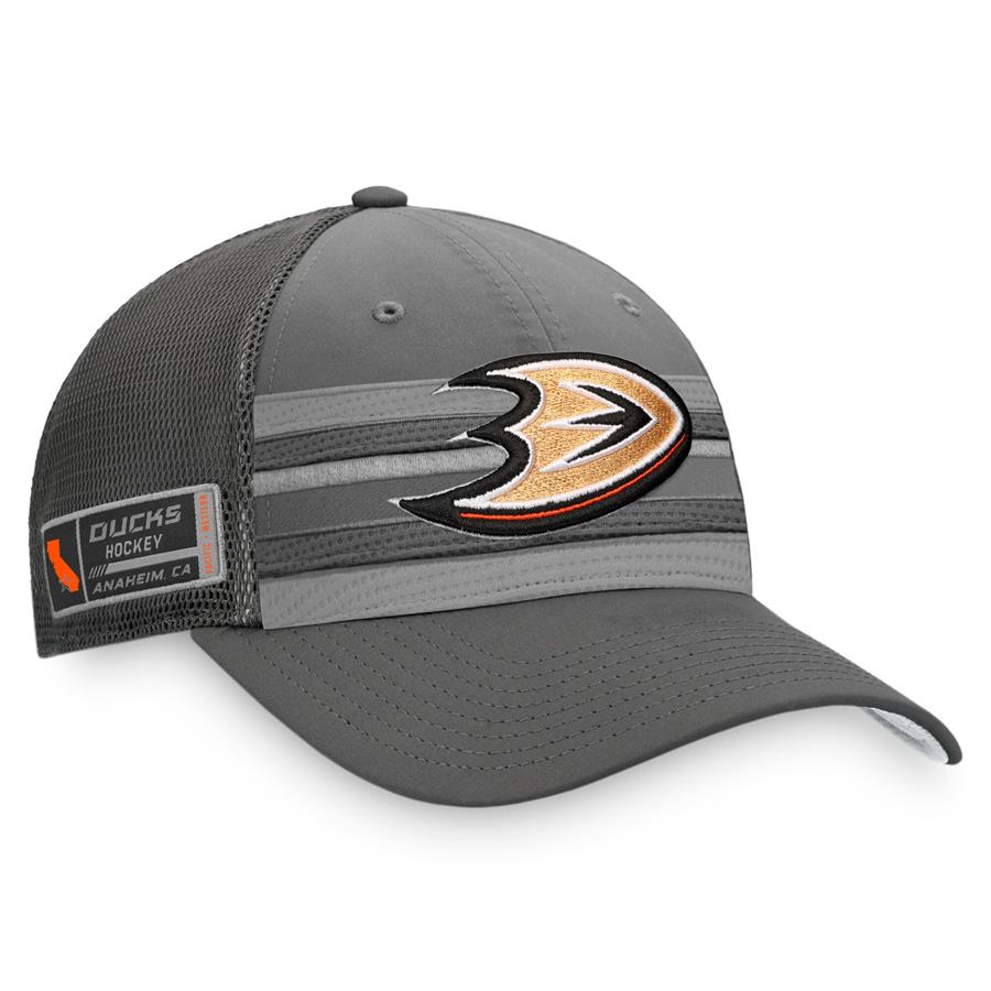 Anaheim Ducks Fanatics Branded Home Ice Snapback Hat - Charcoal