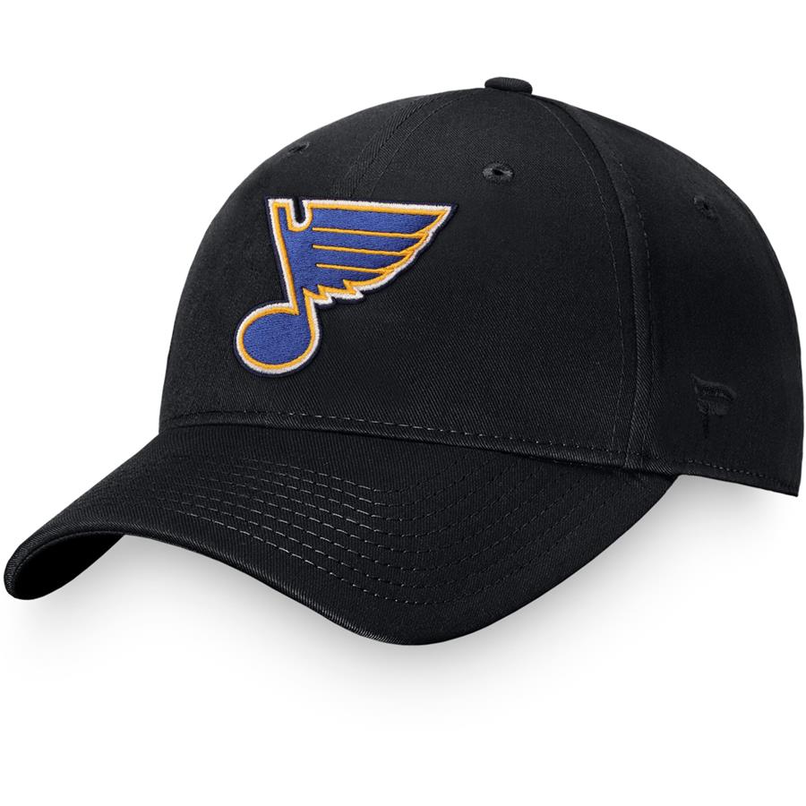 St. Louis Blues Fanatics Branded Snapback Hat - Black