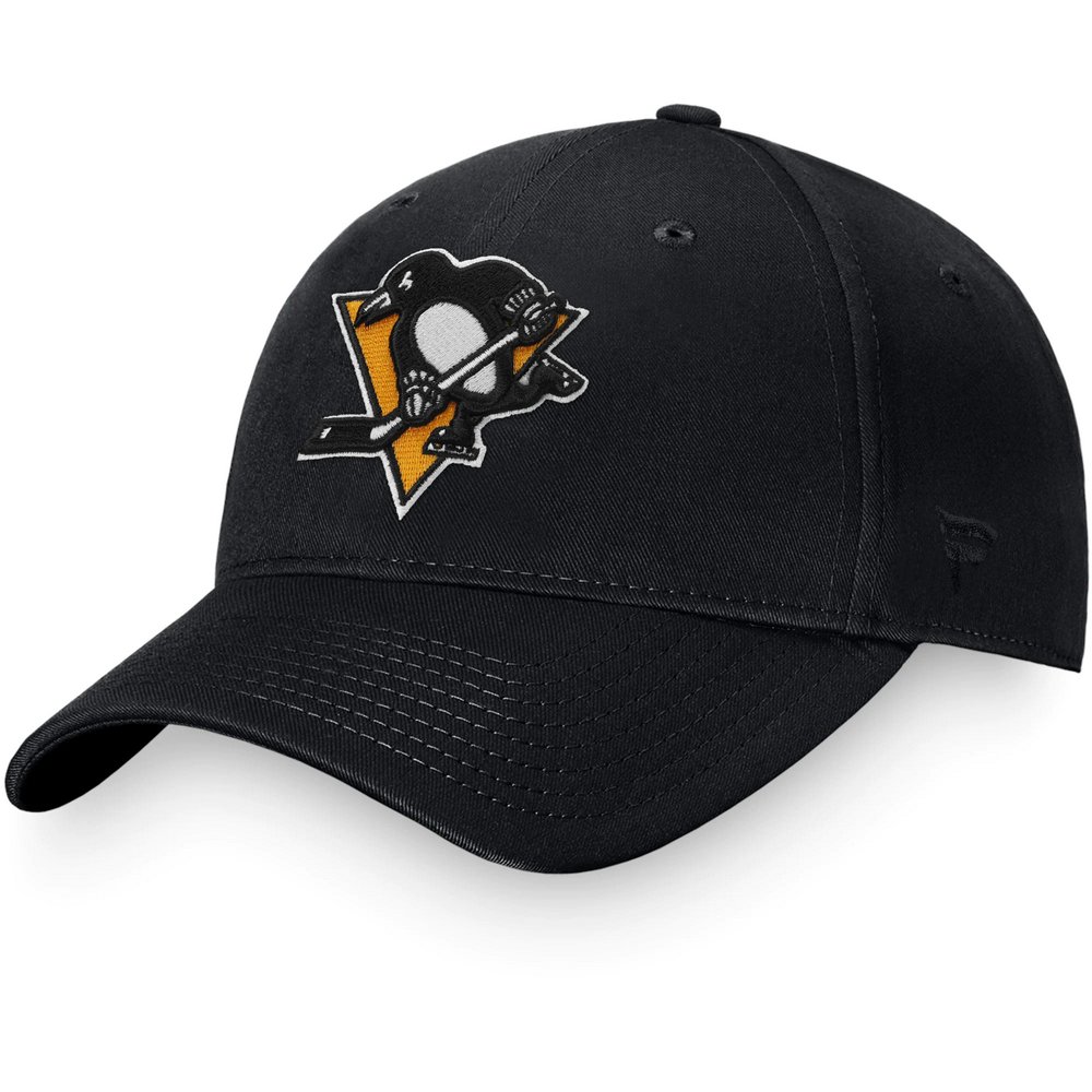Pittsburgh Penguins Fanatics Branded Snapback Hat - Black