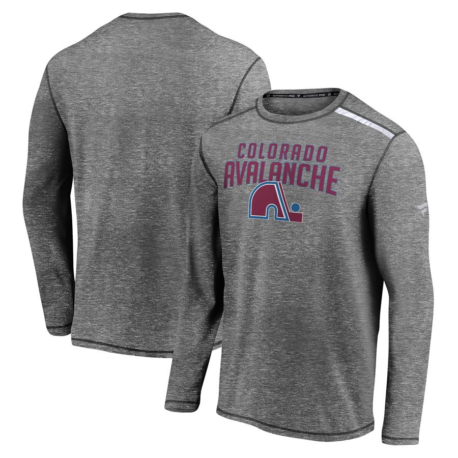 Colorado Avalanche Fanatics Branded Special Edition Long Sleeve T-Shirt - Heathered Gray