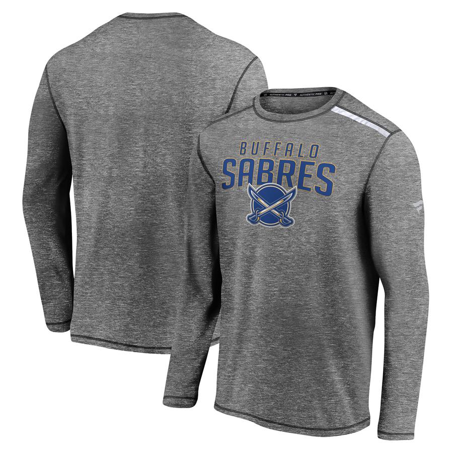 Buffalo Sabres Fanatics Branded Special Edition Long Sleeve T-Shirt - Heathered Gray