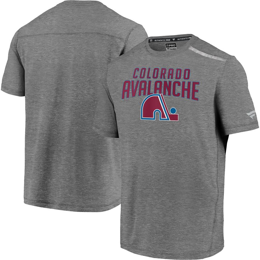 Colorado Avalanche Fanatics Branded Special Edition Refresh T-Shirt - Heathered Gray