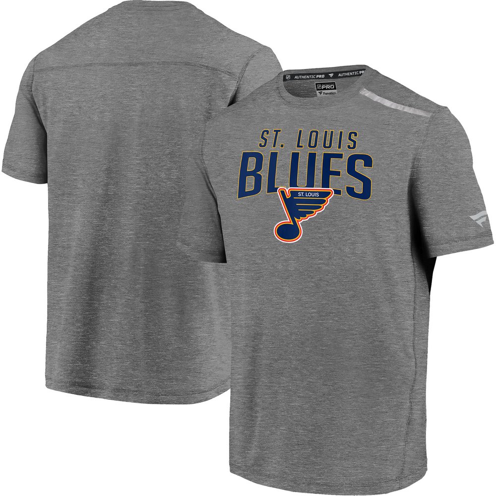 St. Louis Blues Fanatics Branded Special Edition Refresh T-Shirt - Heathered Gray